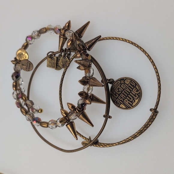 Alex And Ani Depths Of The Wild, Aloha, M, N, Swarovski Crystal Dove - Lot Of 9 - Picture 6 of 8